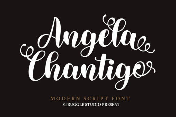 Angela Chantigo: A Timeless Handwritten Font for Brands