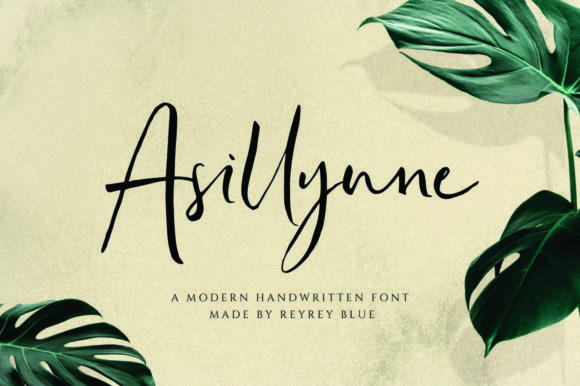 Asillynne: A Playful Script Font for Crafters