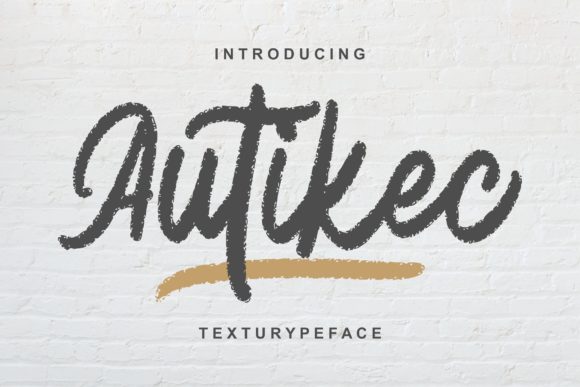 Autikec: A Vintage Handwritten Font for Editorial Design