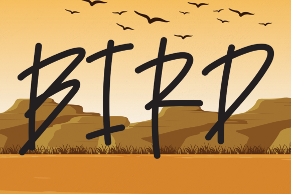 Bird: A Handwritten Font for Modern Web Design