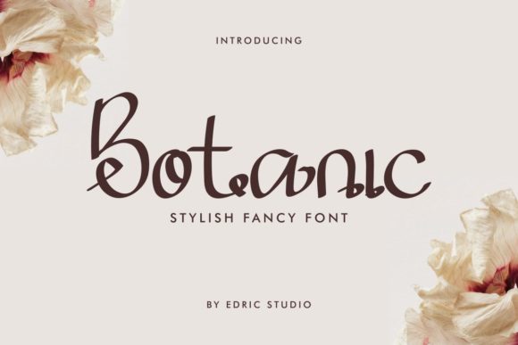 Botanic: A Whimsical Handwritten Font for Brand Identity