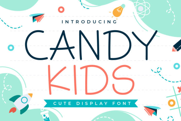 Candy Kids: A Handwritten Font for Editorial Charm