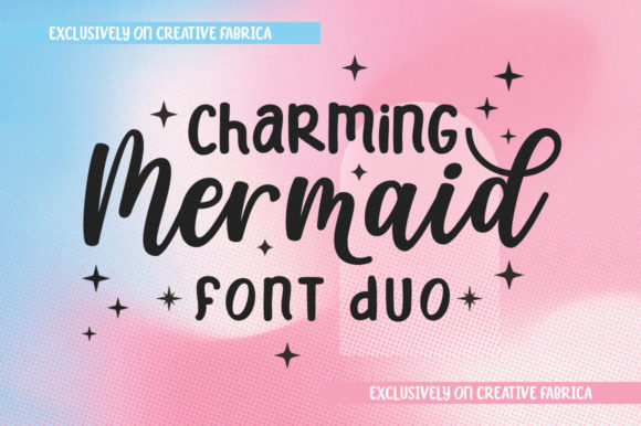 Charming Mermaid: A Chic Font for Brand Identity