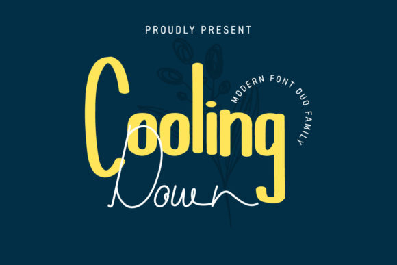 Cooling Down: A Chic Font Duo for Your Brand