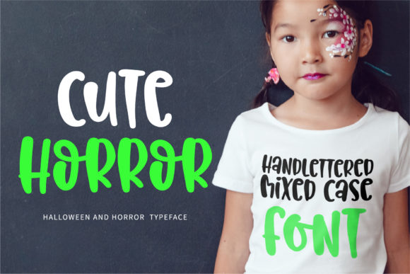 Cute Horror: A Chic Handwritten Font for Crafters