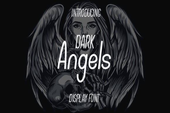 Dark Angels: A Handwritten Font for Modern Web Design