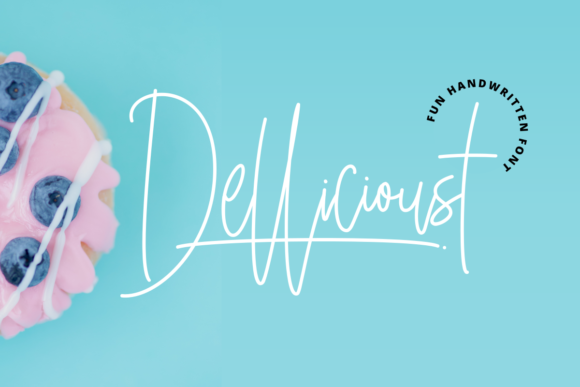 Dellicioust: A Playful Script Font for Web Design