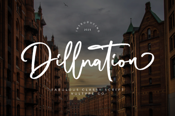 Dillnation: A Premium Script Font for Web Design