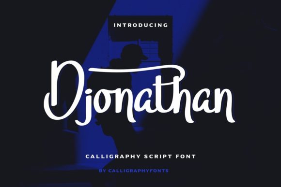 Djonathan: A Romantic Handwritten Font for Editorial Design