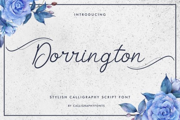 Dorrington: A Luxury Handwritten Font for Editorial Design