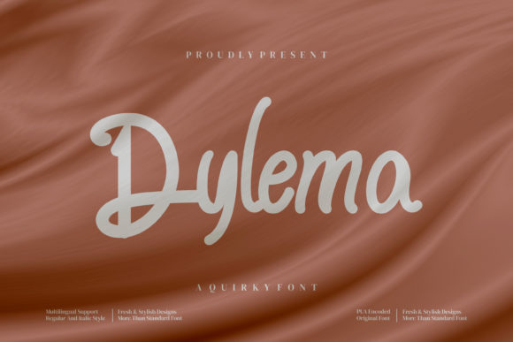 Dylema: An Elegant Script Font for Business Branding