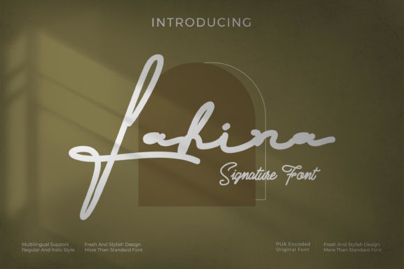 Fahira: A Playful Script Font for Creative Branding