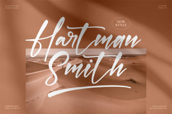 Hartman Smith: A Laid-Back Script Font for Makers