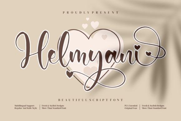 Helmyani: A Cursive Script Font for Modern Web Design