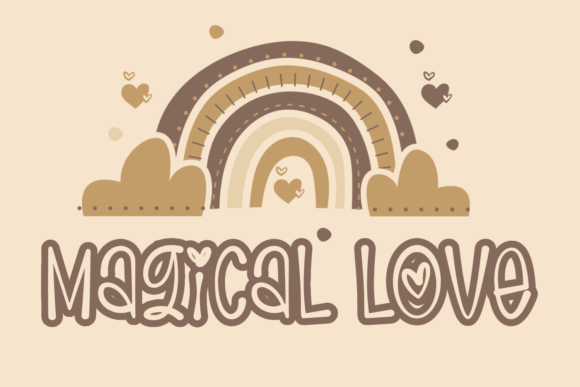 Magical Love: A Handwritten Font for Editorial Design