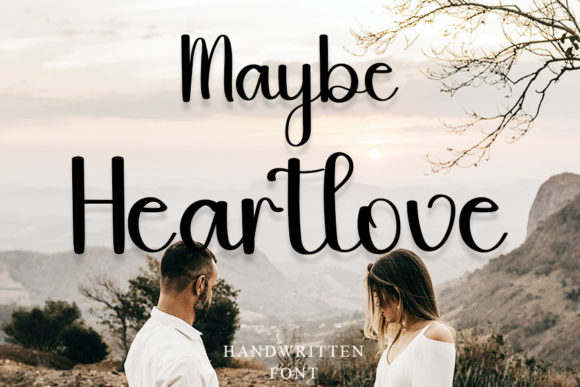 Maybe Heartlove: A Handwritten Font for Modern Web Design