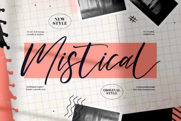 Mistical: A Premium Script Font for Brand Identity