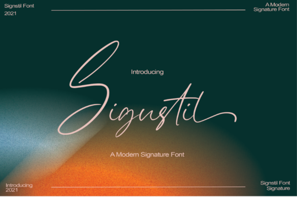 Sigustil: A Modern Handwritten Font for Web Design