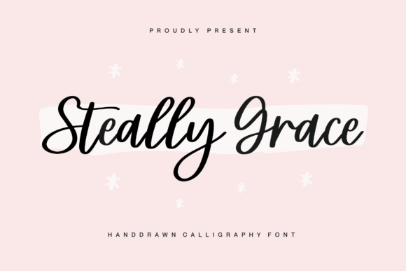 Steally Grace: A Premium Script Font for Web Design