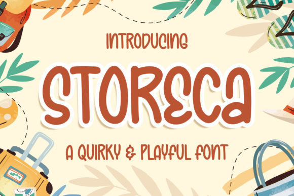 Storeca: A Quirky Handwritten Font for Web Design