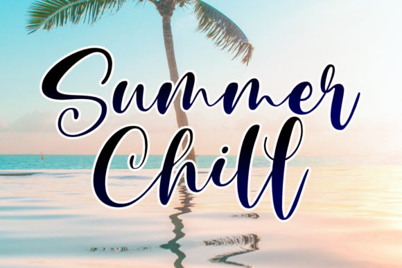 Summer Chill: A Refined Script Font for Crafters