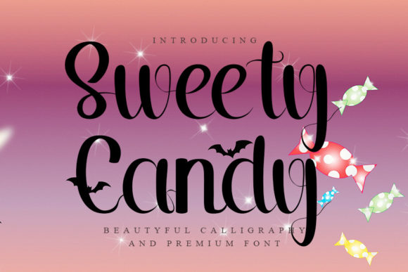 Sweety Candy: A Handwritten Font for Web Design
